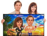 Customized Valentines Day Caricature | Digital Caricature Artist | Perfect Gift For Valentines Day - Caricature4You